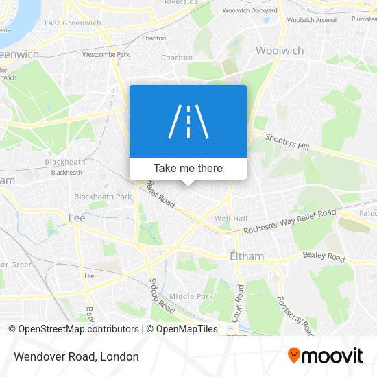Wendover Road map