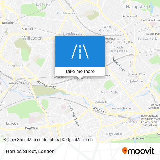 Herries Street map