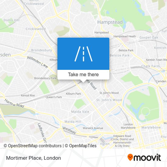 Mortimer Place map