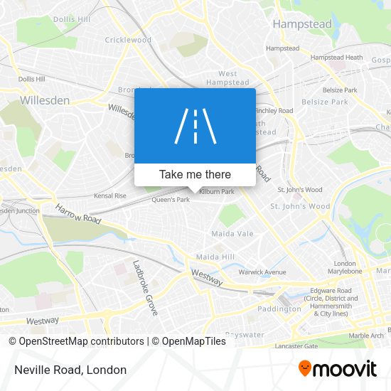 Neville Road map