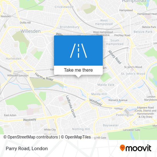 Parry Road map