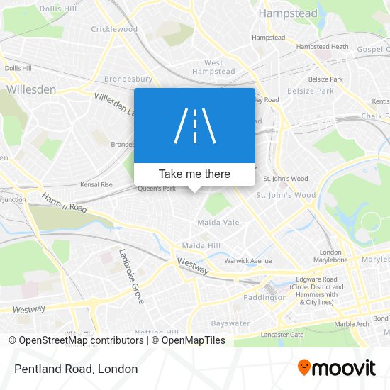 Pentland Road map