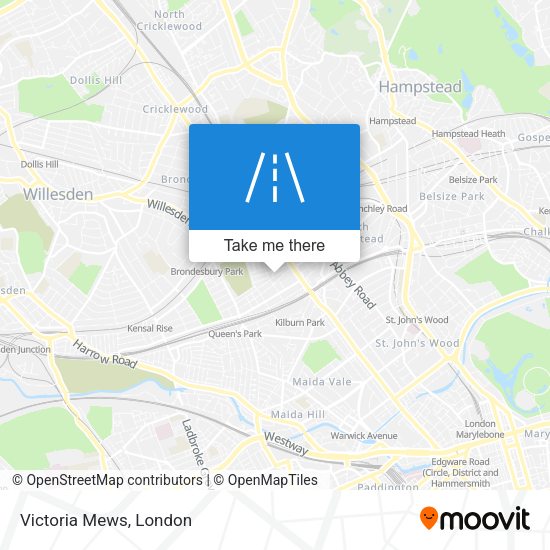 Victoria Mews map