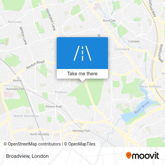 Broadview map