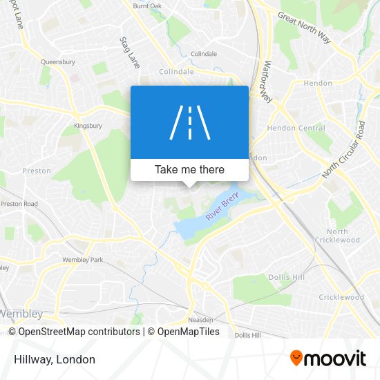 Hillway map