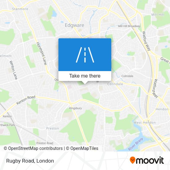 Rugby Road map