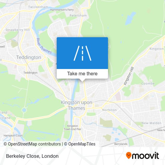 Berkeley Close map