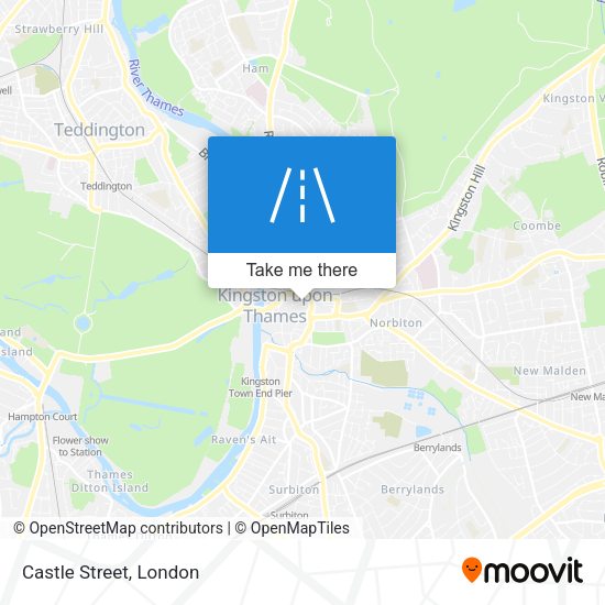 Castle Street map