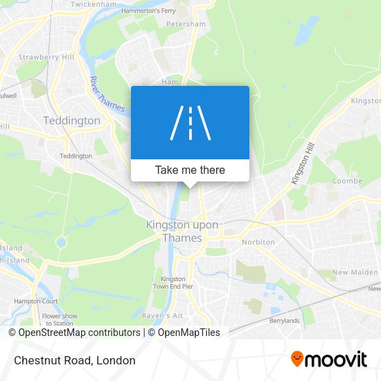 Chestnut Road map