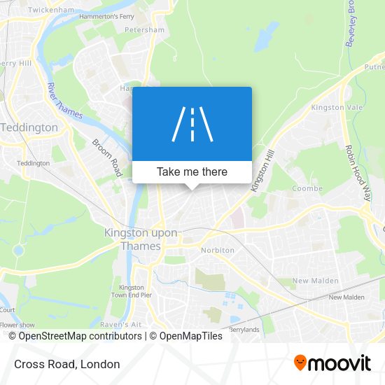 Cross Road map