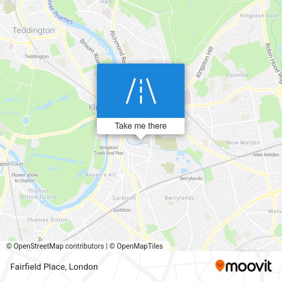 Fairfield Place map