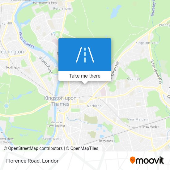 Florence Road map
