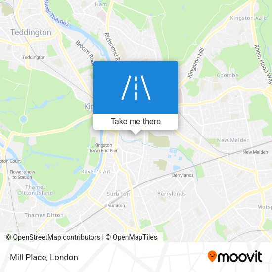 Mill Place map