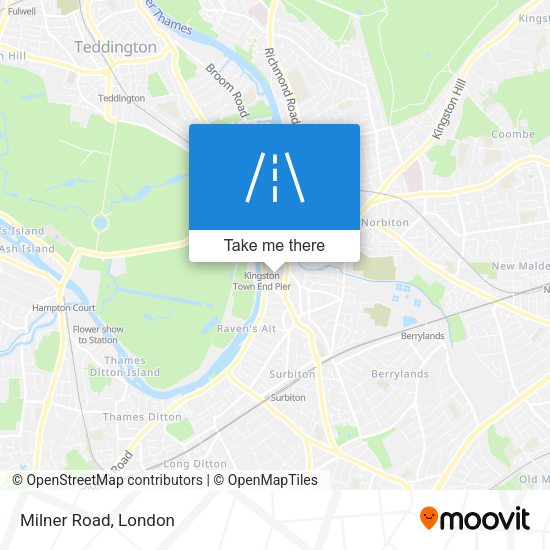 Milner Road map