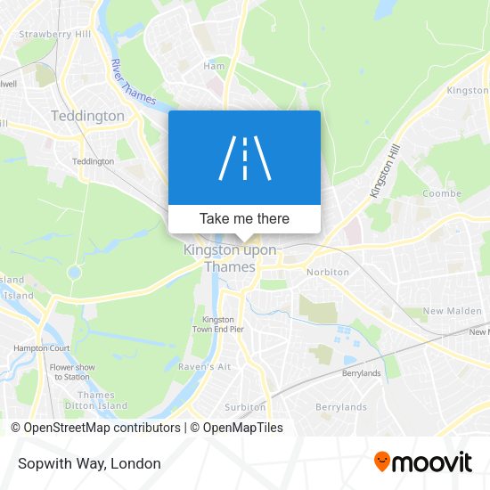 Sopwith Way map