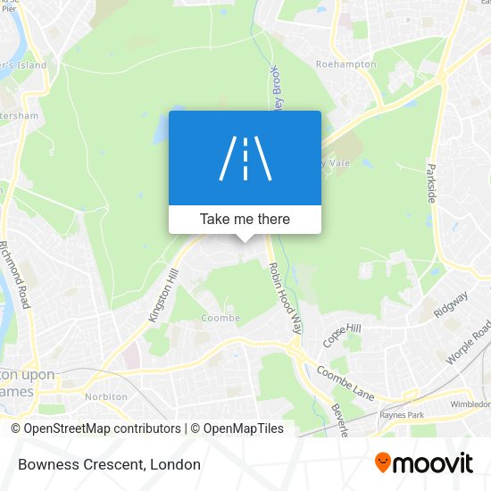 Bowness Crescent map