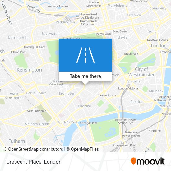 Crescent Place map
