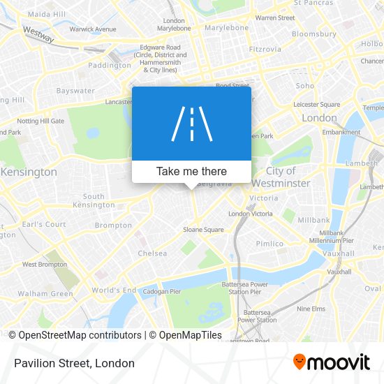 Pavilion Street map