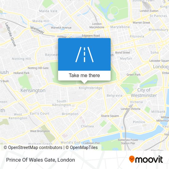 Prince Of Wales Gate map