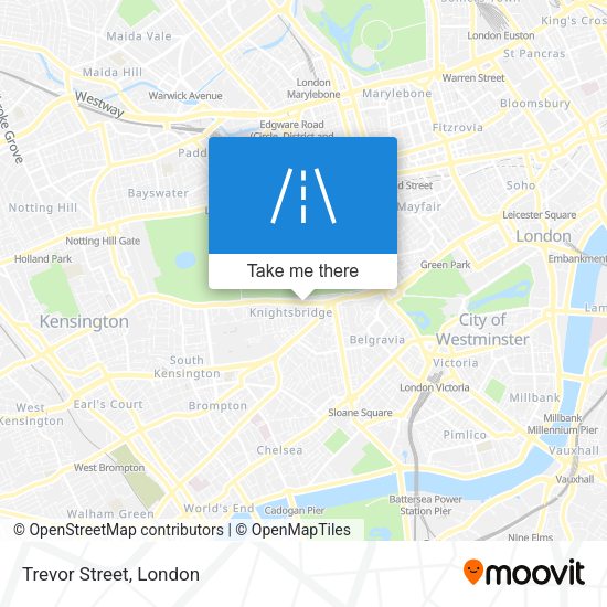 Trevor Street map