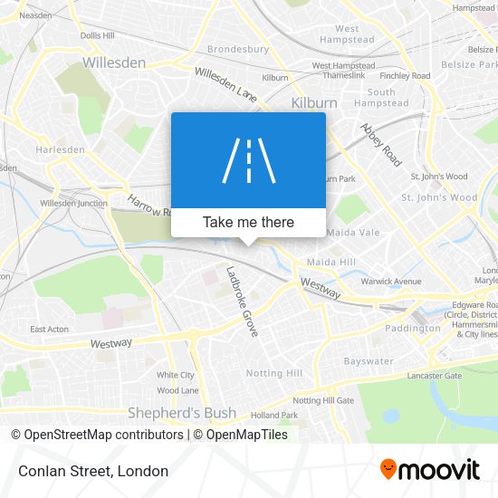 Conlan Street map