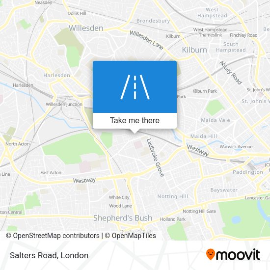 Salters Road map