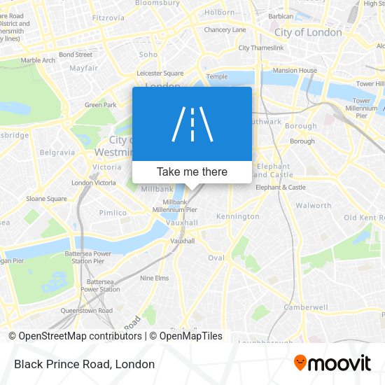 Black Prince Road map