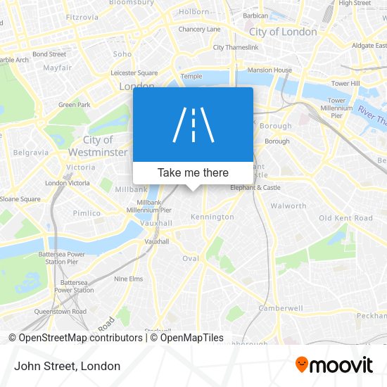 John Street map