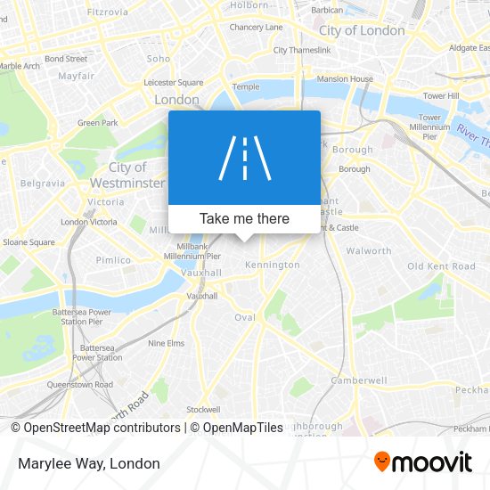 Marylee Way map