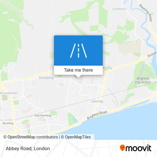 Abbey Road map