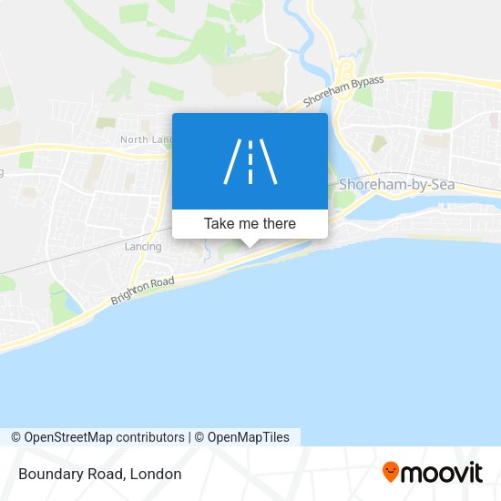 Boundary Road map