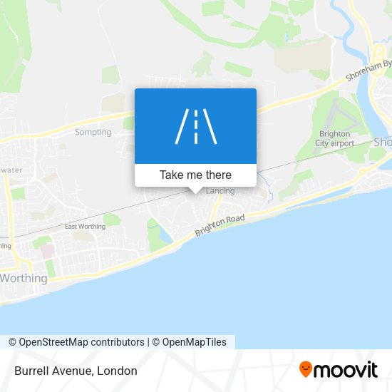 Burrell Avenue map