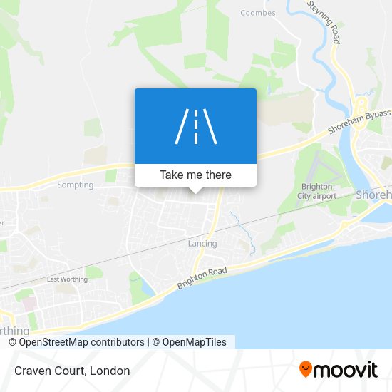 Craven Court map