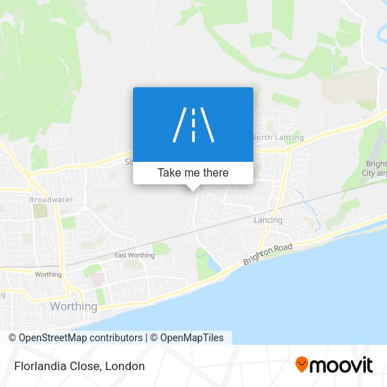 Florlandia Close map