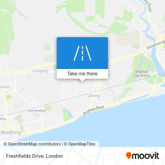 Freshfields Drive map
