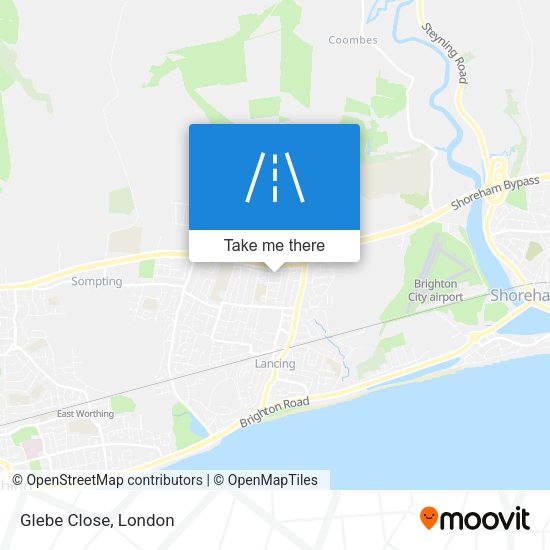 Glebe Close map