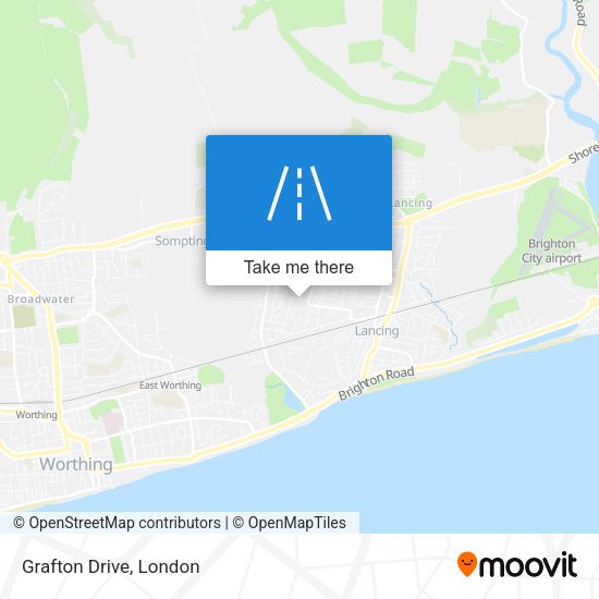 Grafton Drive map