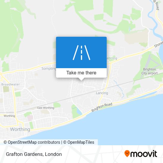 Grafton Gardens map