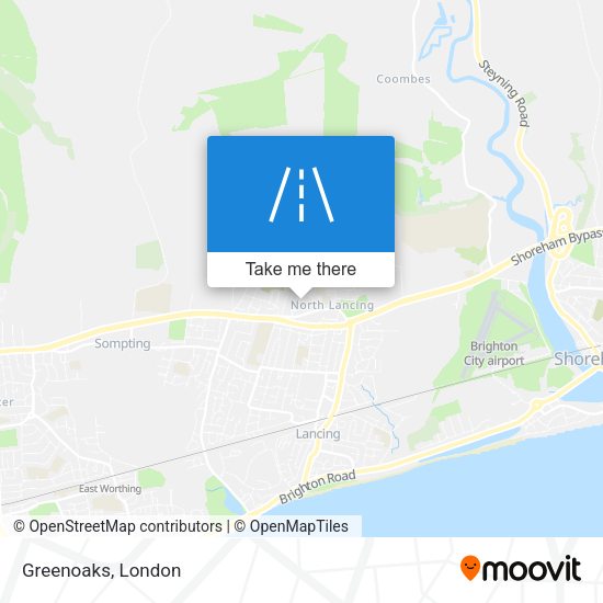 Greenoaks map