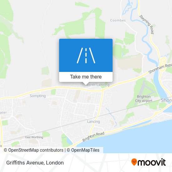 Griffiths Avenue map