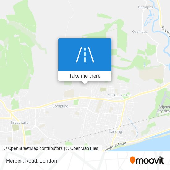 Herbert Road map