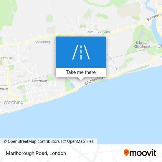 Marlborough Road map