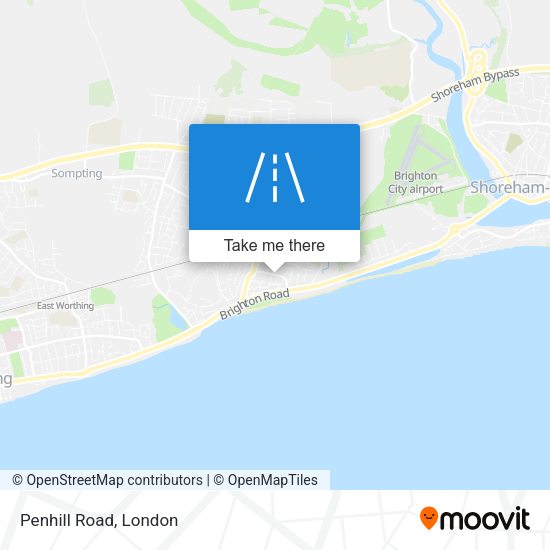 Penhill Road map