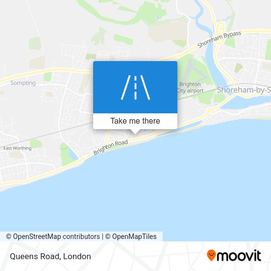 Queens Road map
