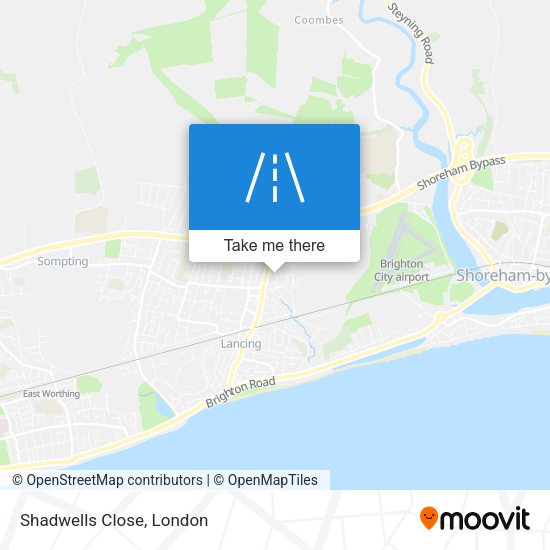 Shadwells Close map