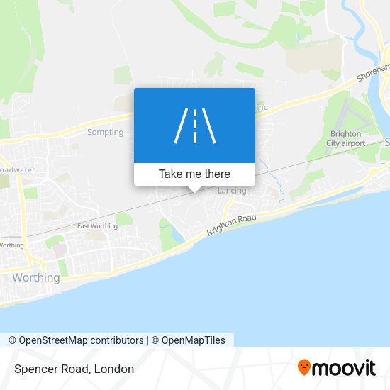 Spencer Road map