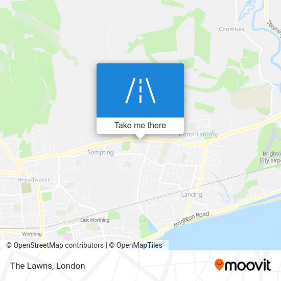 The Lawns map