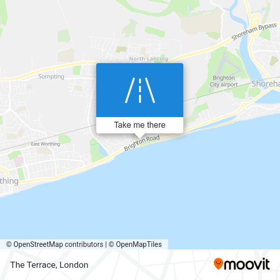 The Terrace map