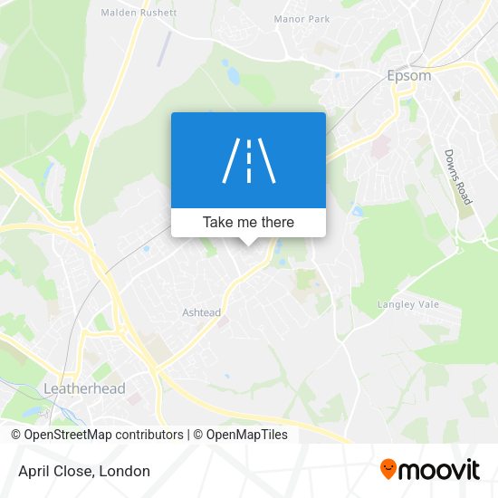 April Close map