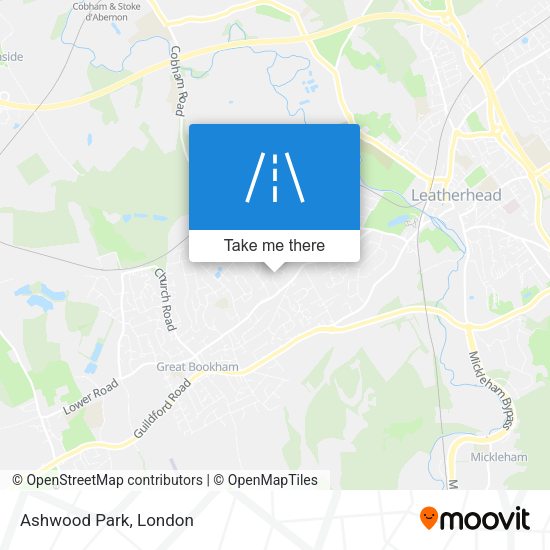 Ashwood Park map